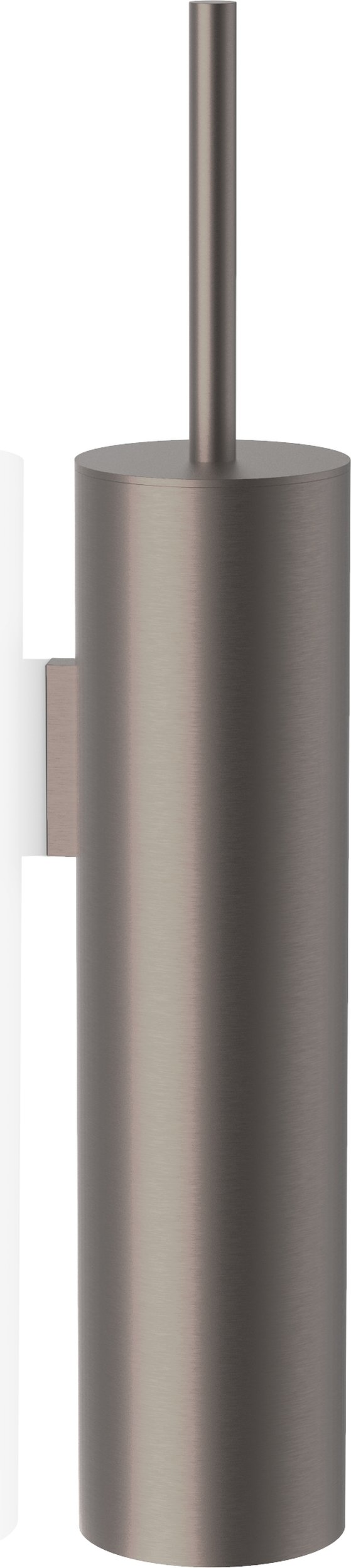 Szczotka do WC Mikado ciemny metal mat ścienna z powłoką PVD