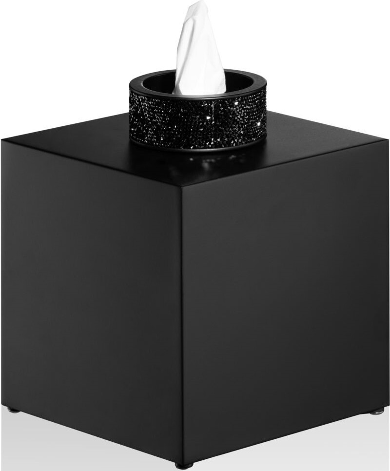 Pojemnik na chusteczki Rocks czarny mat