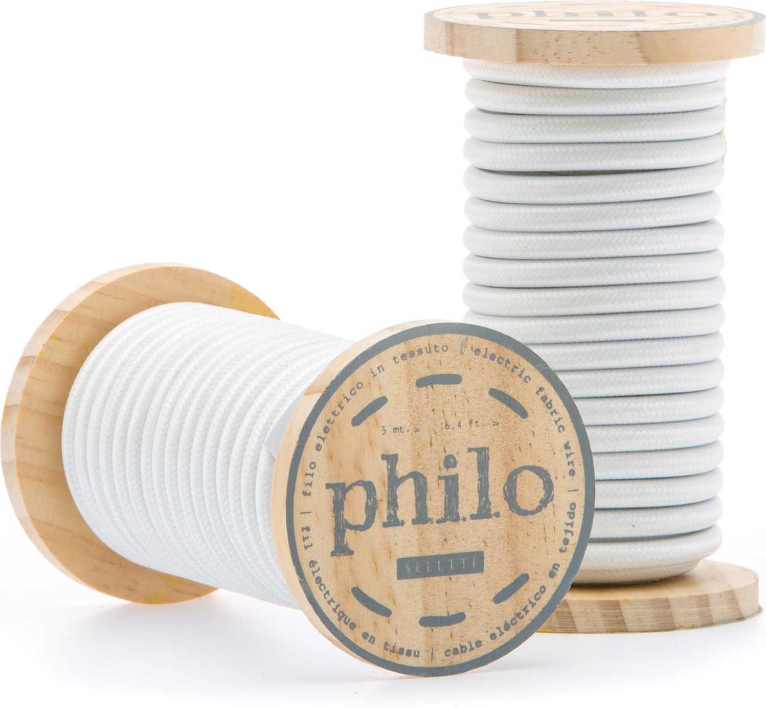 Kabel do lamp Philo biały