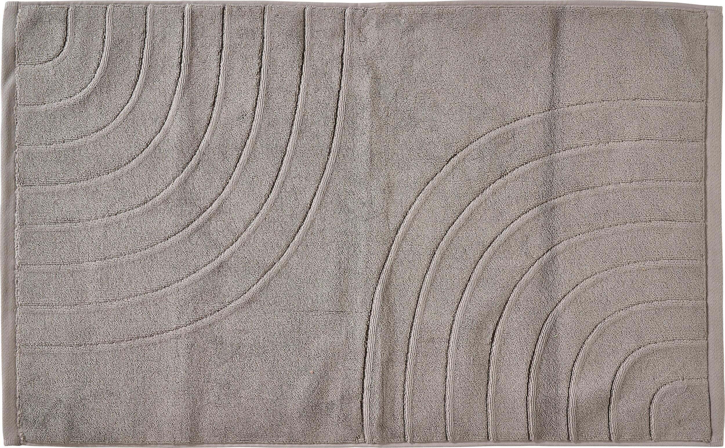 Mata łazienkowa Time 80 x 50 cm szarobeżowa