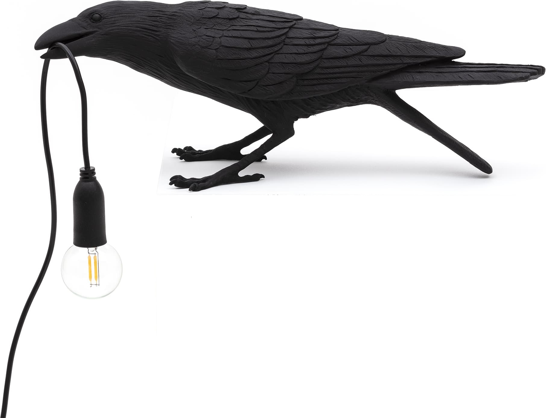 Lampa Bird czarna Playing