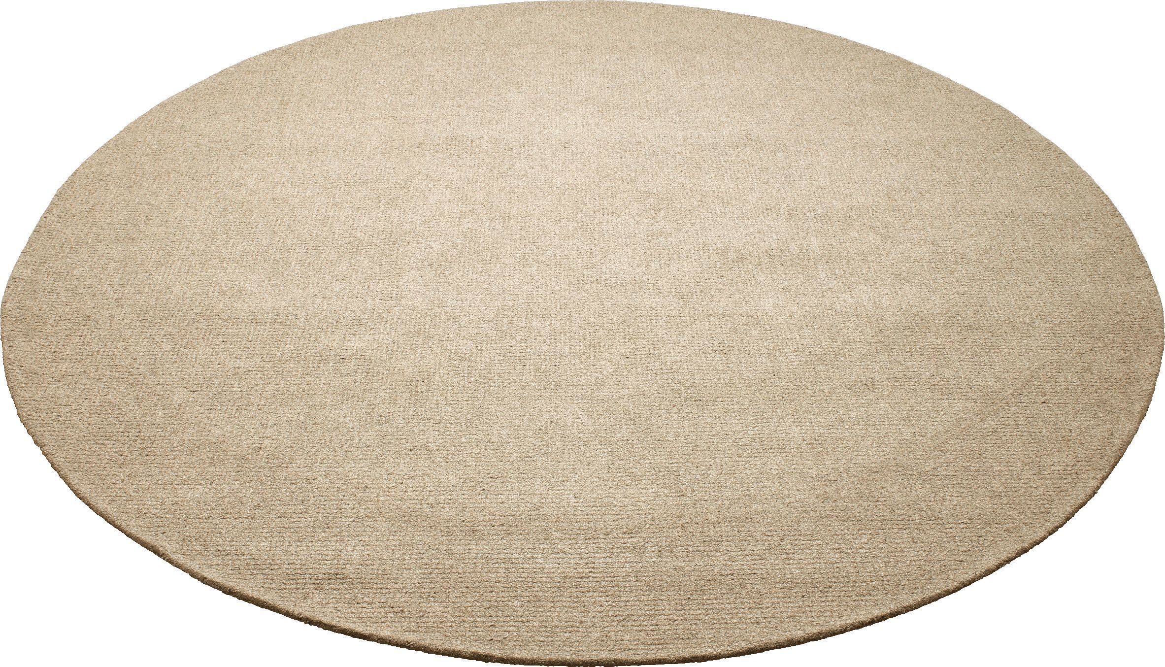 Dywan Natura okrągły 250 cm beżowy