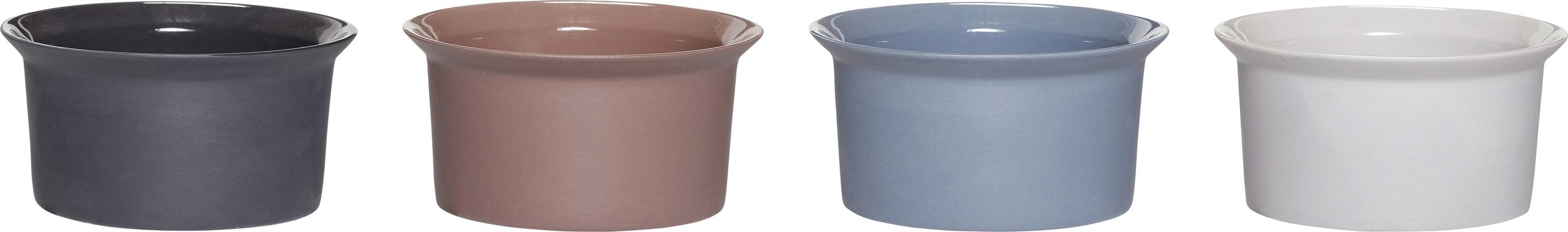 Misa Hübsch 320603 porcelanowa 4 szt.