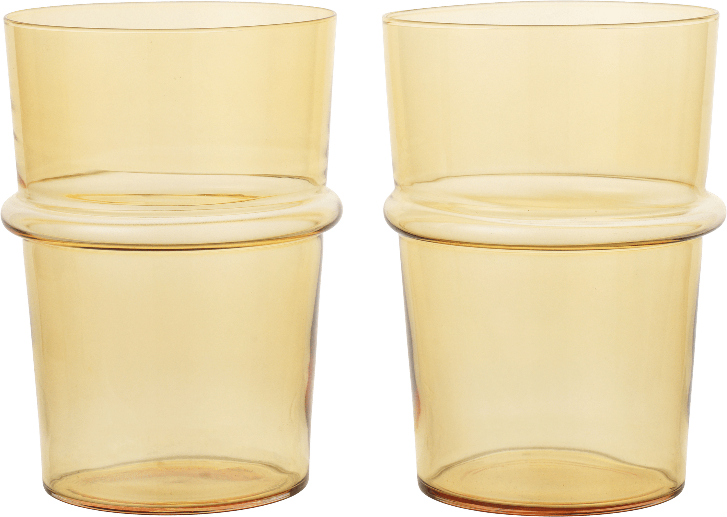 Szklanki Boya 450 ml żółte 2 szt.