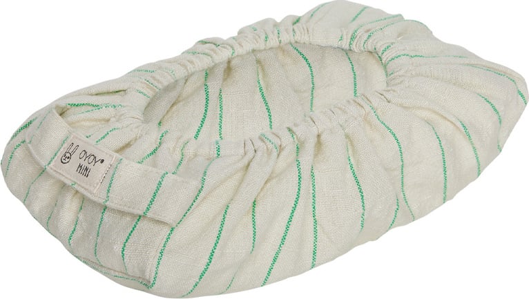 Pokrowiec na chusteczki nawilżane OYOY beżowo-zielony