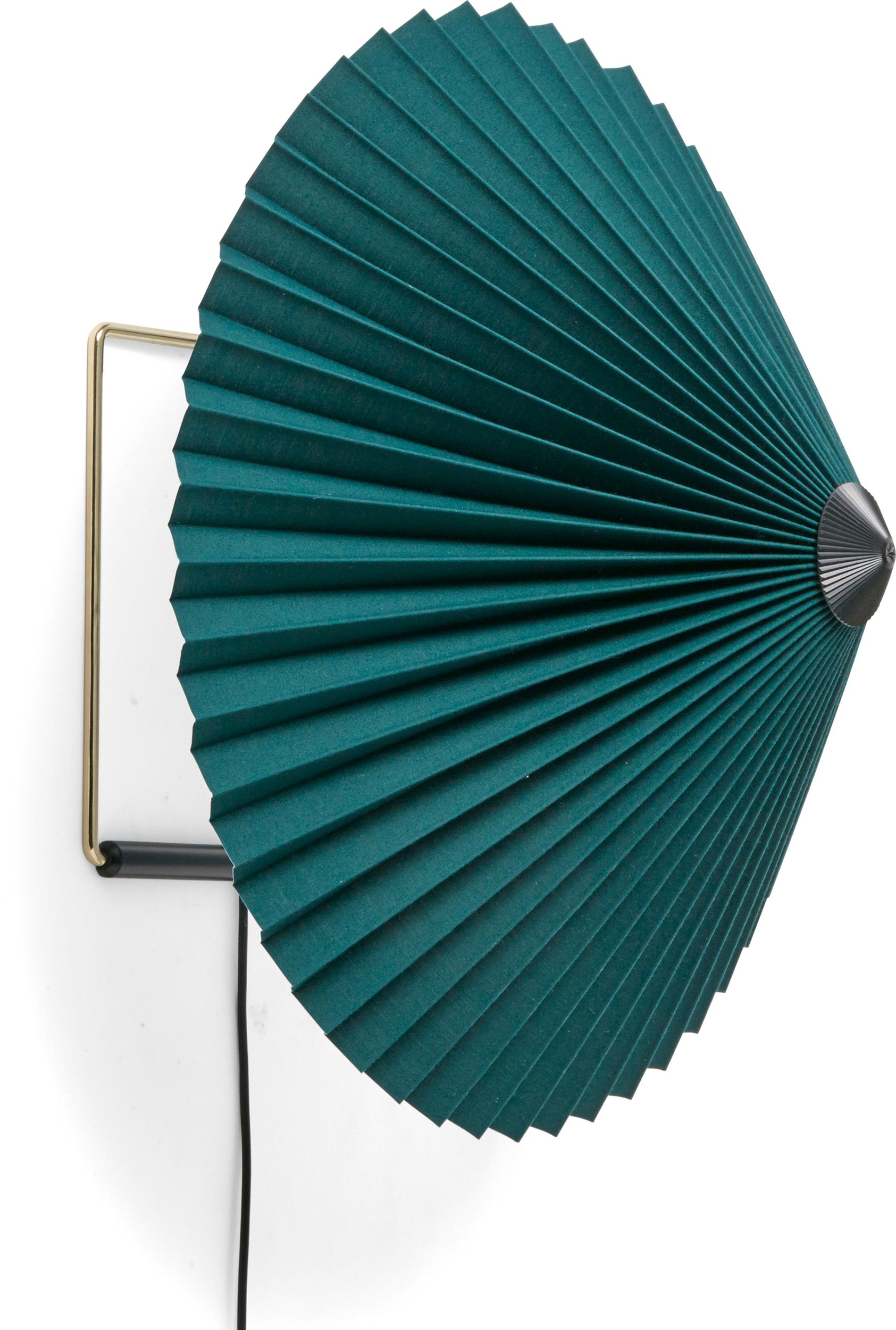 Lampa ścienna Matin 38 cm ciemnozielona