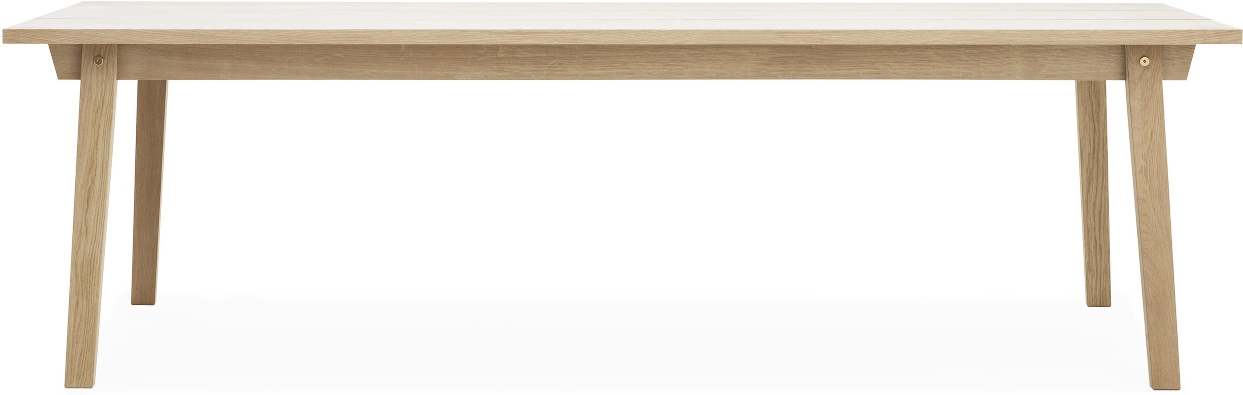 Stół prostokątny Slice 90x250 cm dębowy