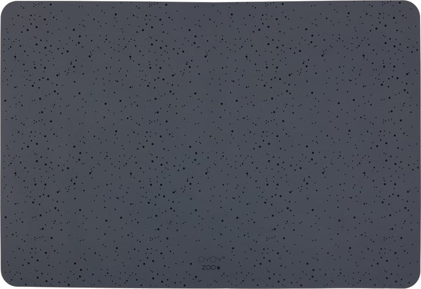 Mata pod miskę dla psa Koko 34 x 50 cm czarna