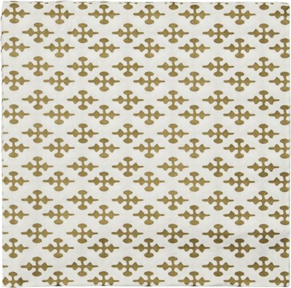 Serwetki Shield złote 40 szt.