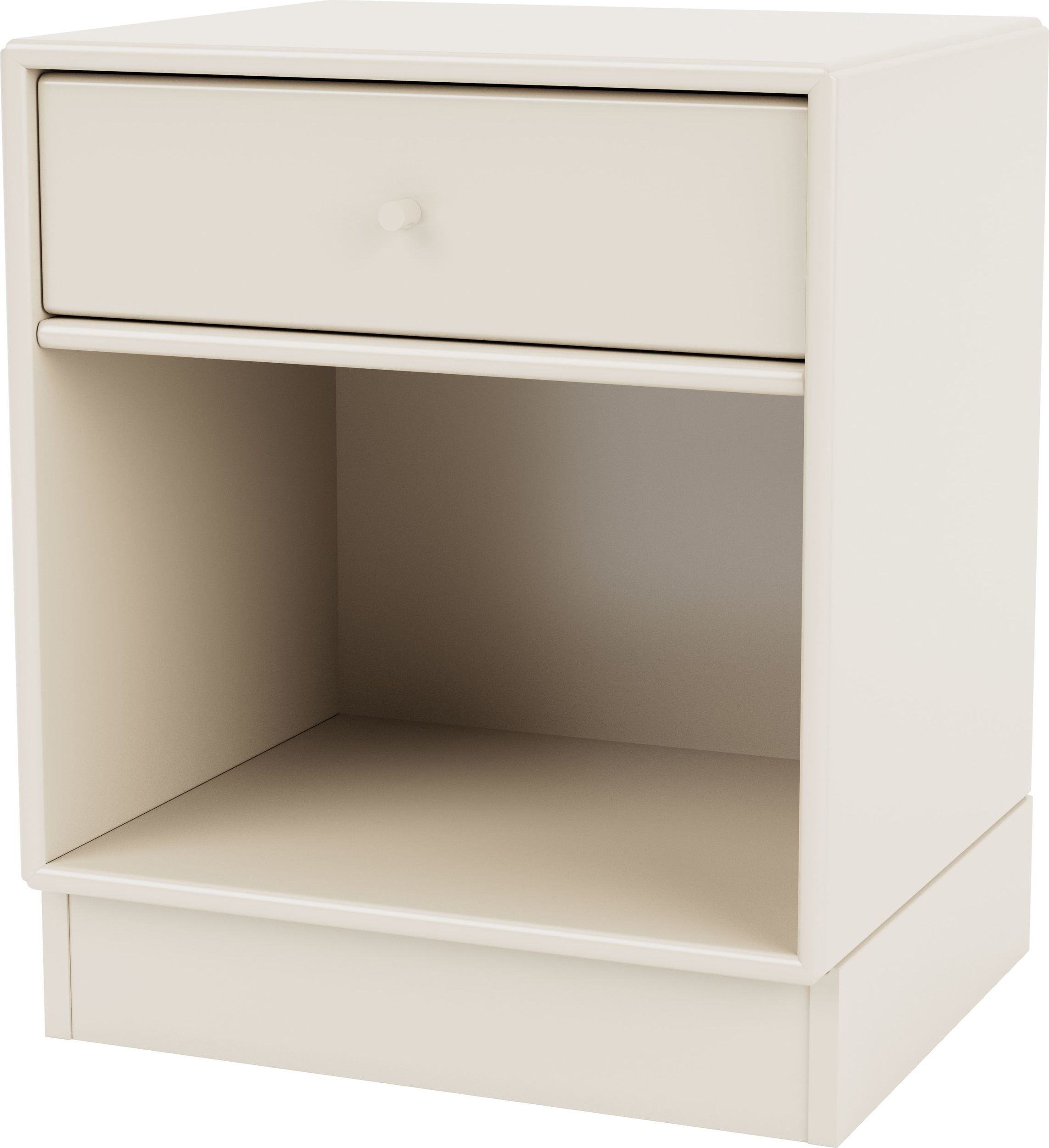 Szafka nocna Dream jasnobeżowa na cokole 7 cm