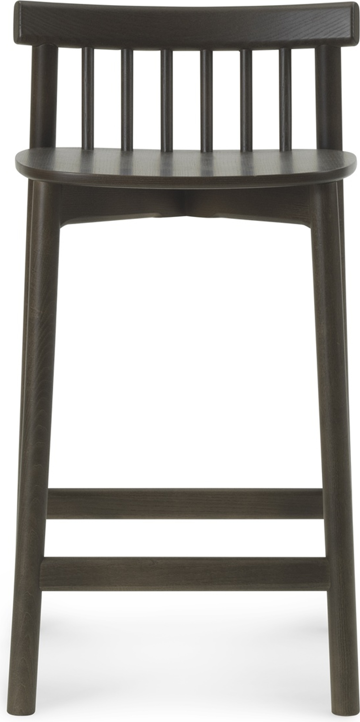Krzesło barowe Pind 65 cm ciemny jesion