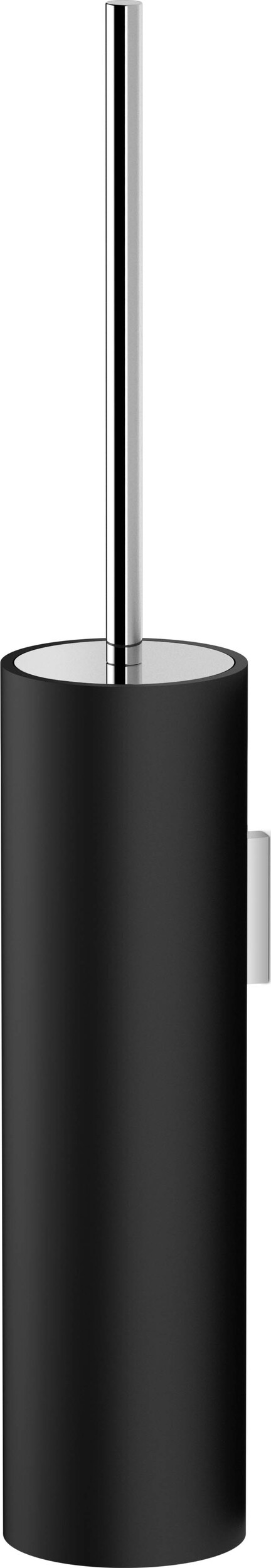 Szczotka do WC Stone chrom-czarny ścienna