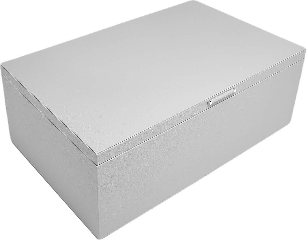 Pudełko do przechowywania Stackers Pebble 3 komorowe supersize kamienna szarość