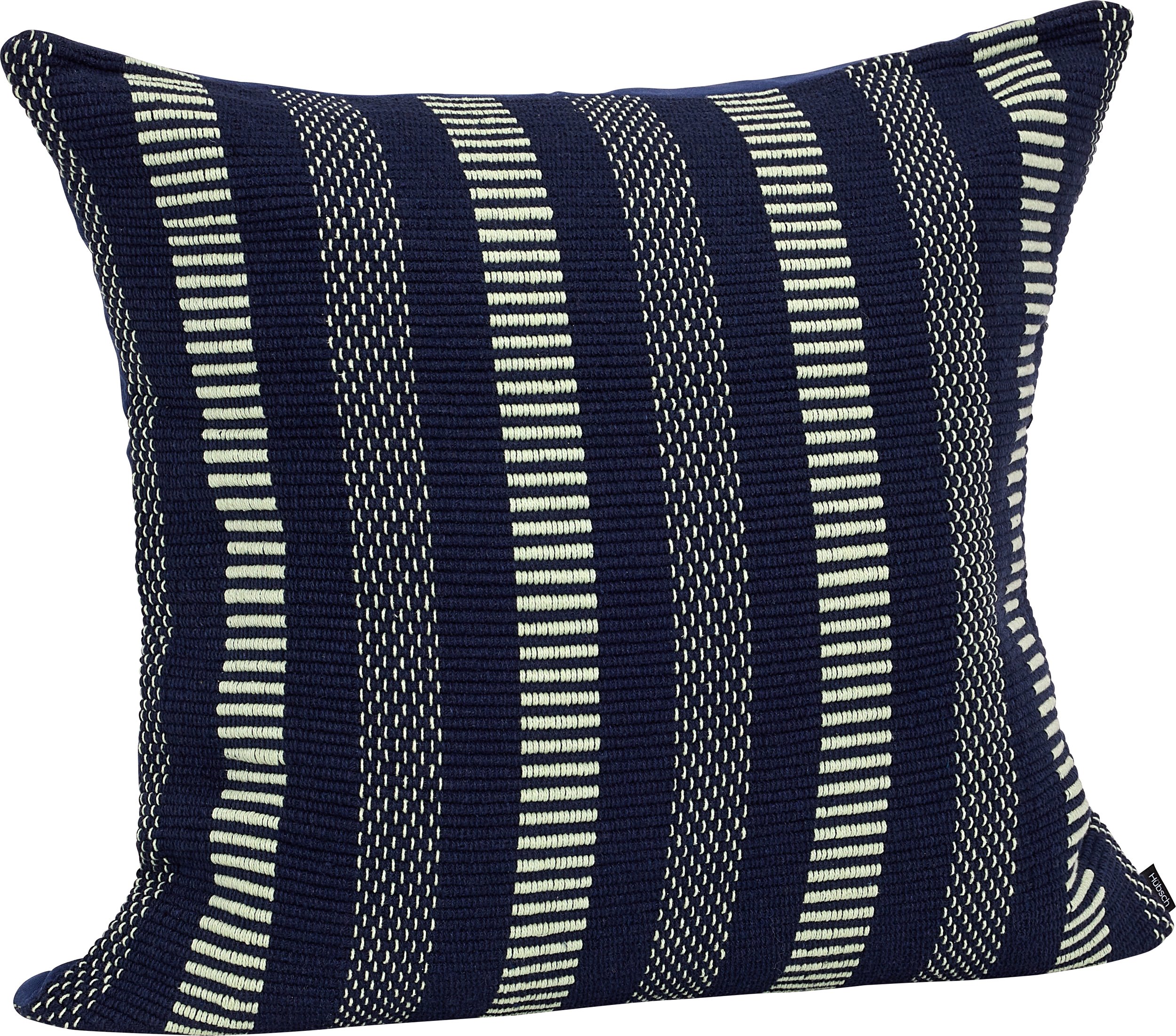 Poduszka dekoracyjna Morph 60 x 60 cm granatowa
