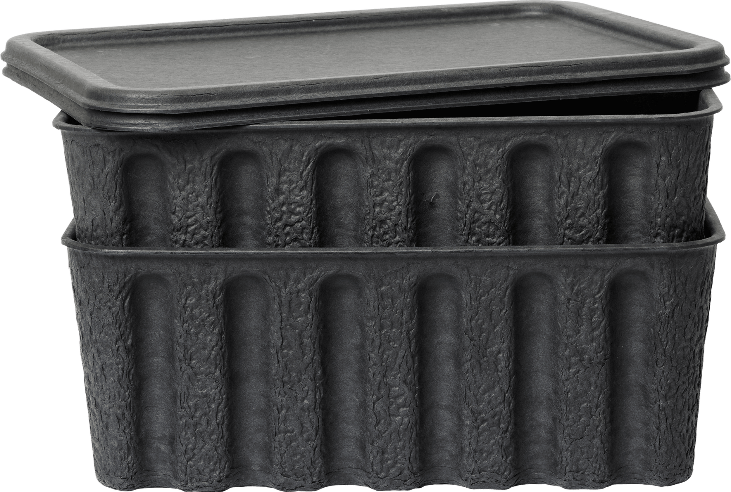 Pudełka do przechowywania Paper Pulp 30 x 40 cm 2 szt.