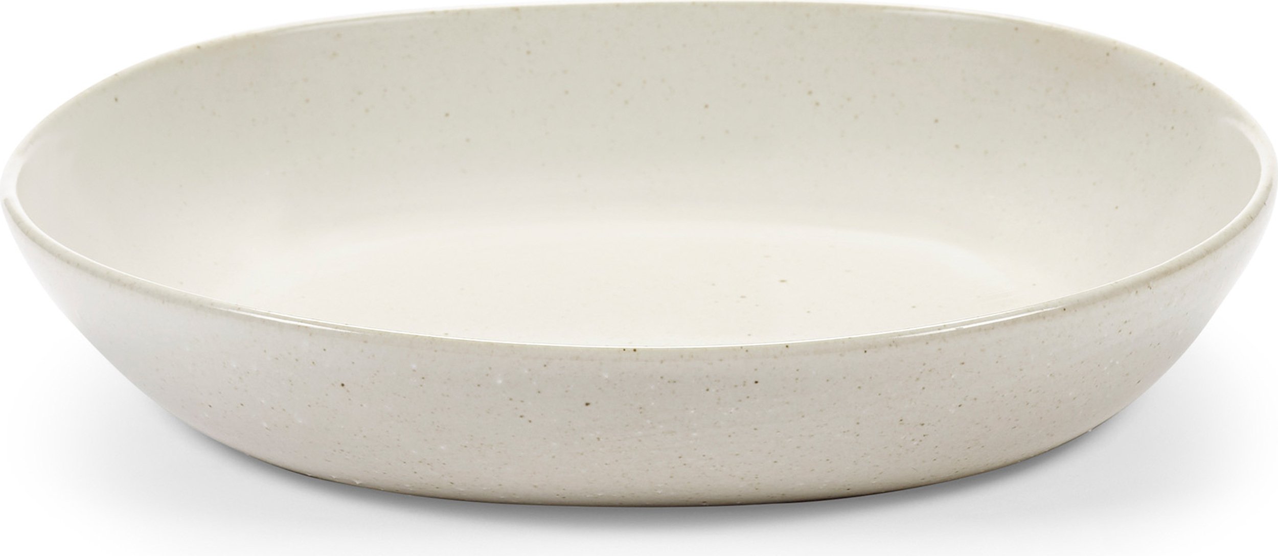 Talerz głęboki Out of Lines 23 cm złamana biel