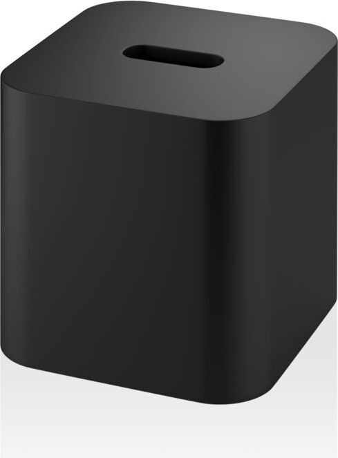 Pojemnik na chusteczki Stone kwadratowy czarny mat