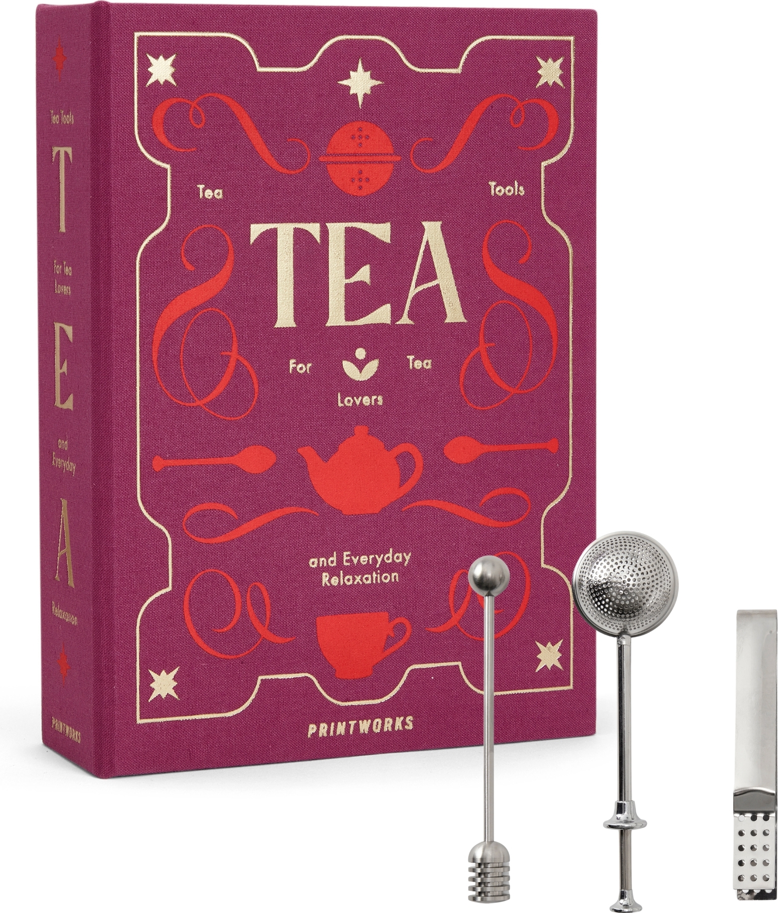 Akcesoria do herbaty The Essentials w pudełku prezentowym 3 el.