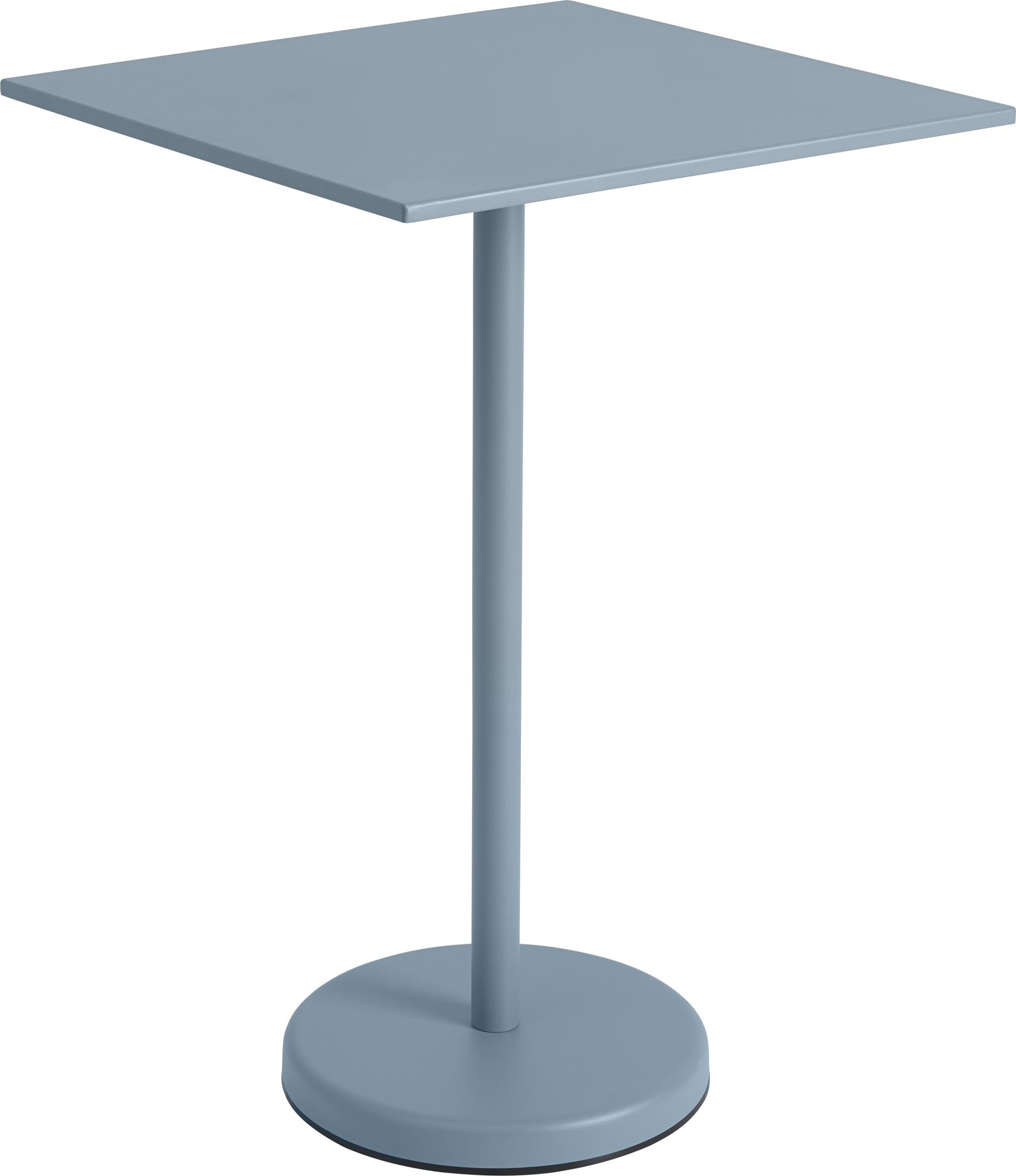 Stolik kawowy Linear 70 x 105 cm zgaszony błękit