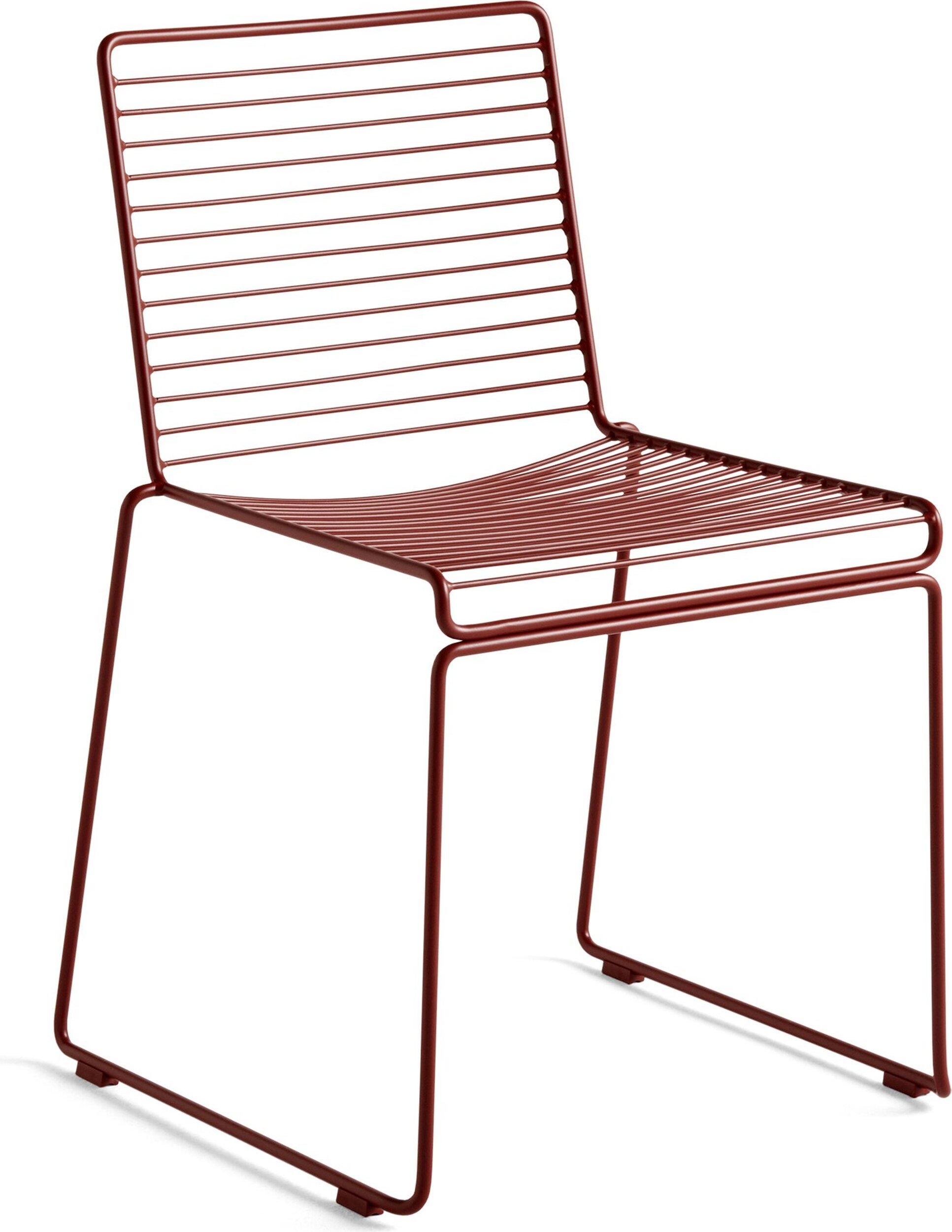 Krzesło ogrodowe Hee rdzawy brąz