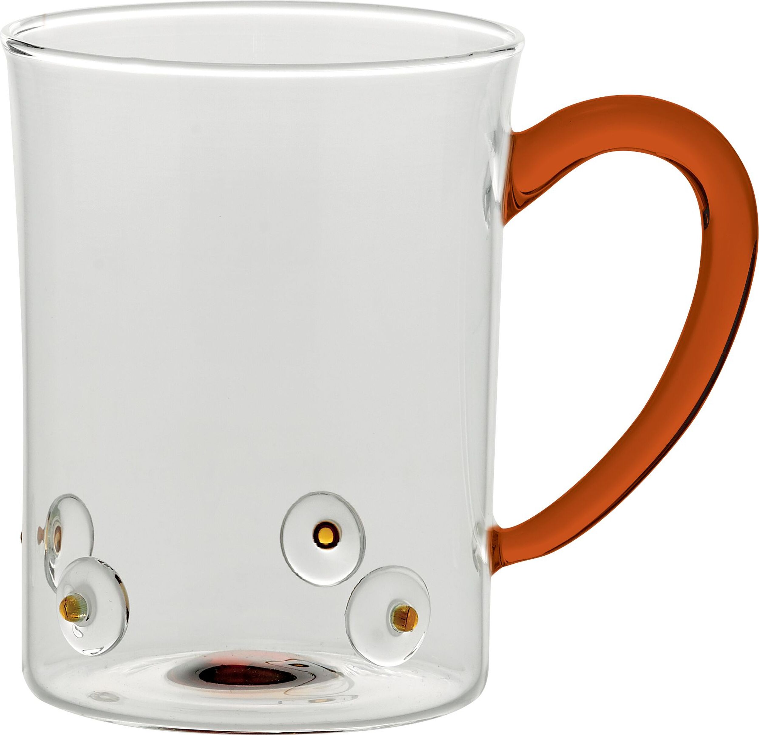 Kubek Patèa 510 ml złotożółty szklany