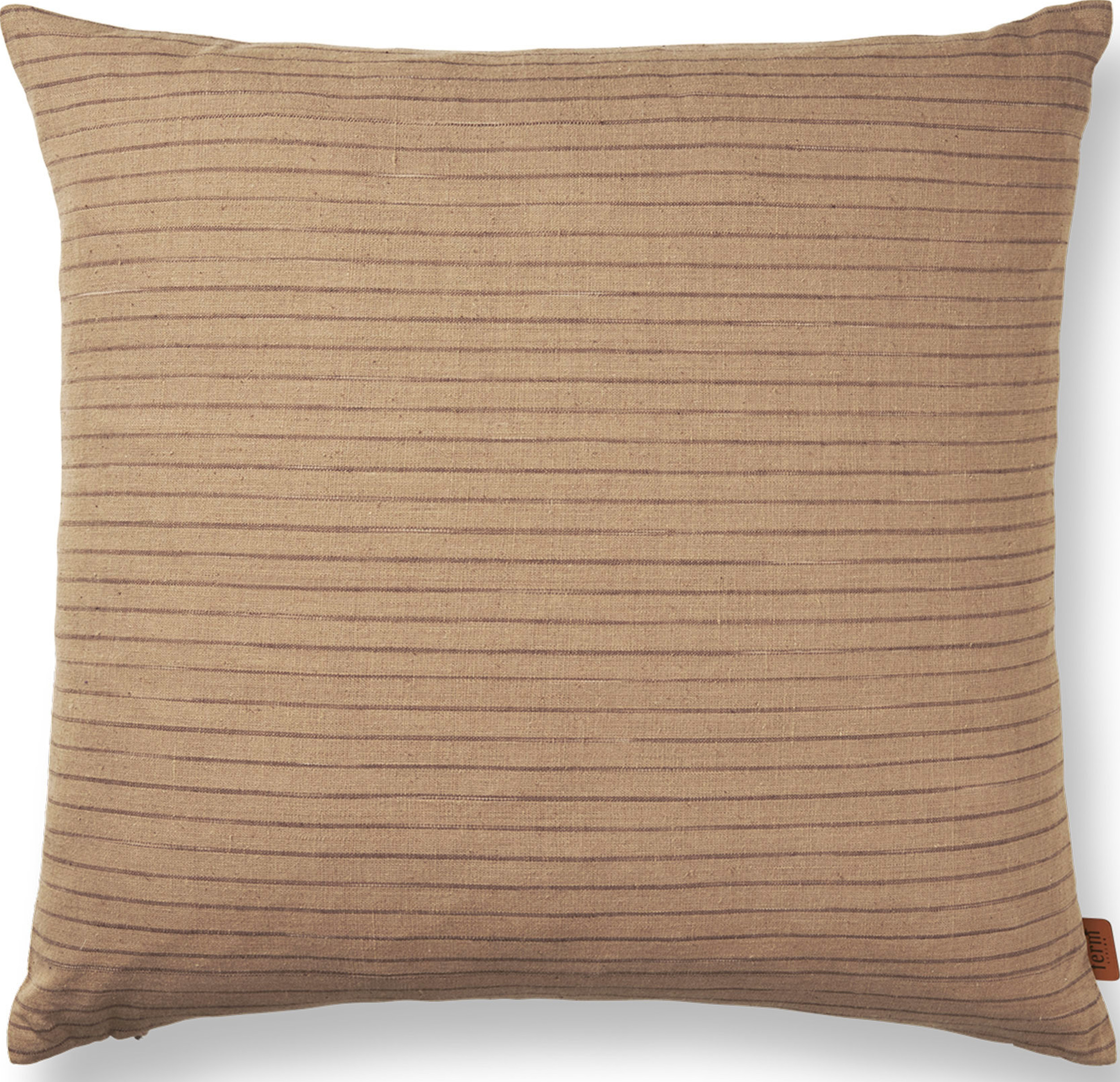 Poszewka na poduszkę Brown Stripe 50 x 50 cm