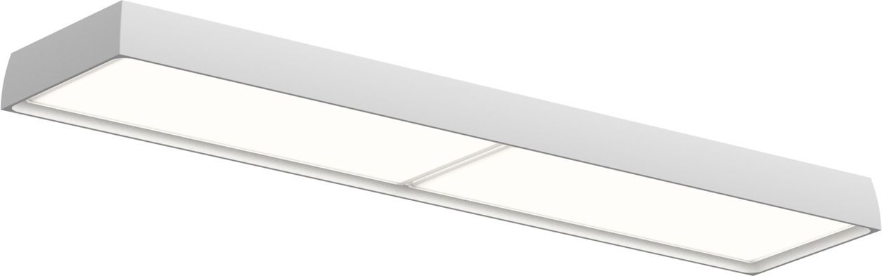 Lampa sufitowa Slim Box Semi Recessed LED KA HO biała z dyfuzorem opal sterowanie oświetleniem Bluetooth