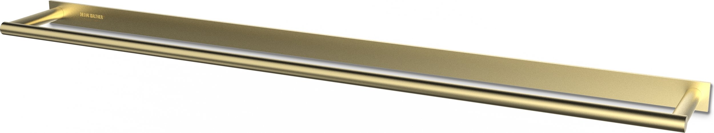 Wieszak reling na ręczniki Mikado Frame 61 cm matowy mosiądz