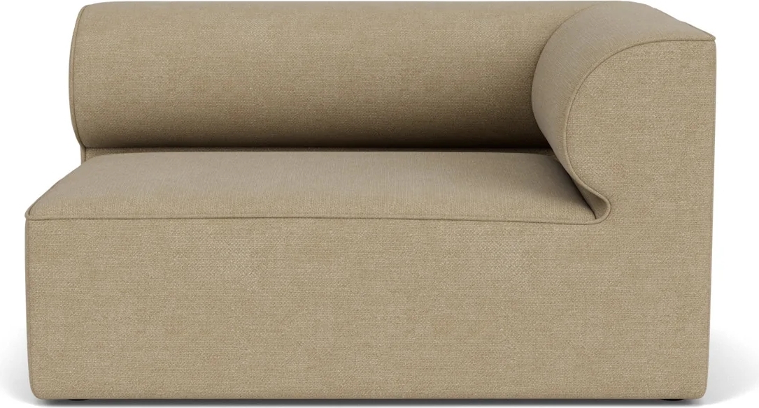 Narożnik prawostronny sofy modułowej Eave Bouclé 96 x 144 cm beżowy