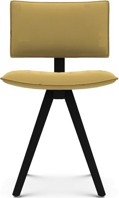 Krzesło Trave Reflect 434 żółte nogi jesion barwiony