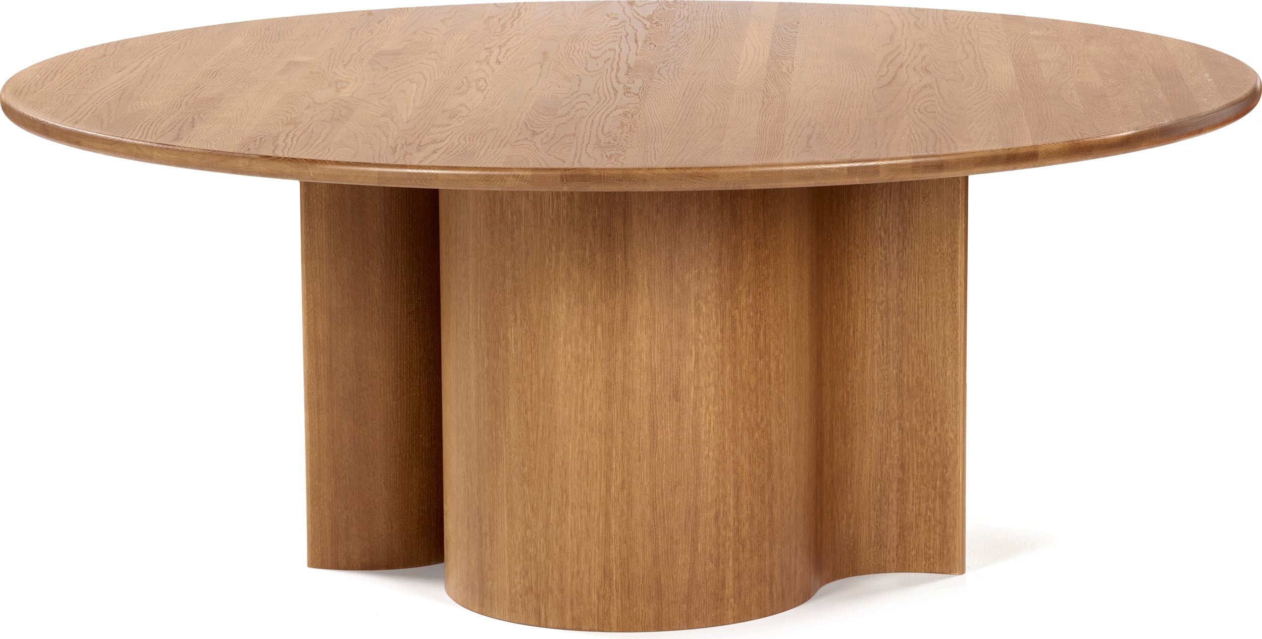 Okrągły stół do jadalni Virginia 180 cm naturalny dąb