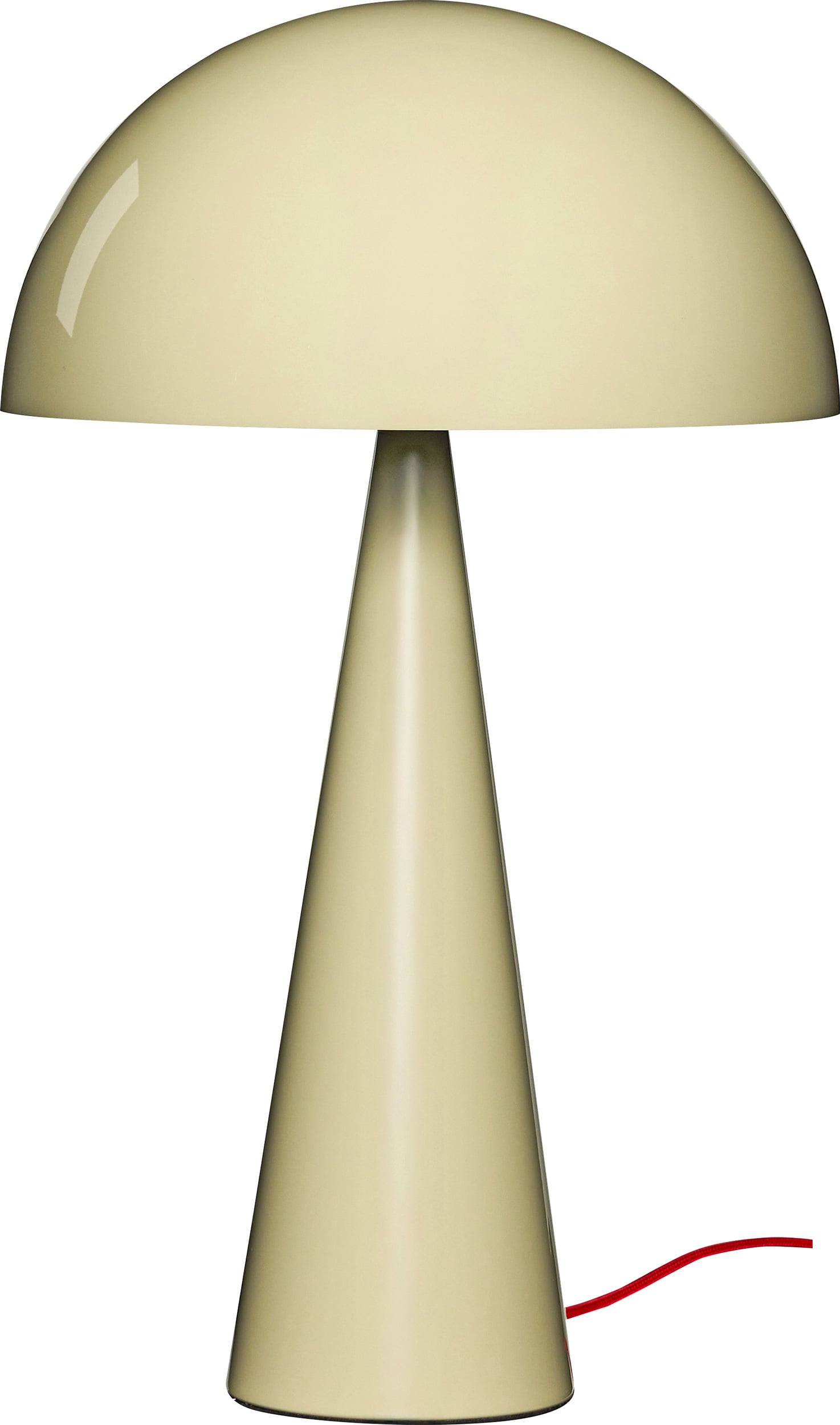 Lampa stołowa Mush 50 cm beżowa