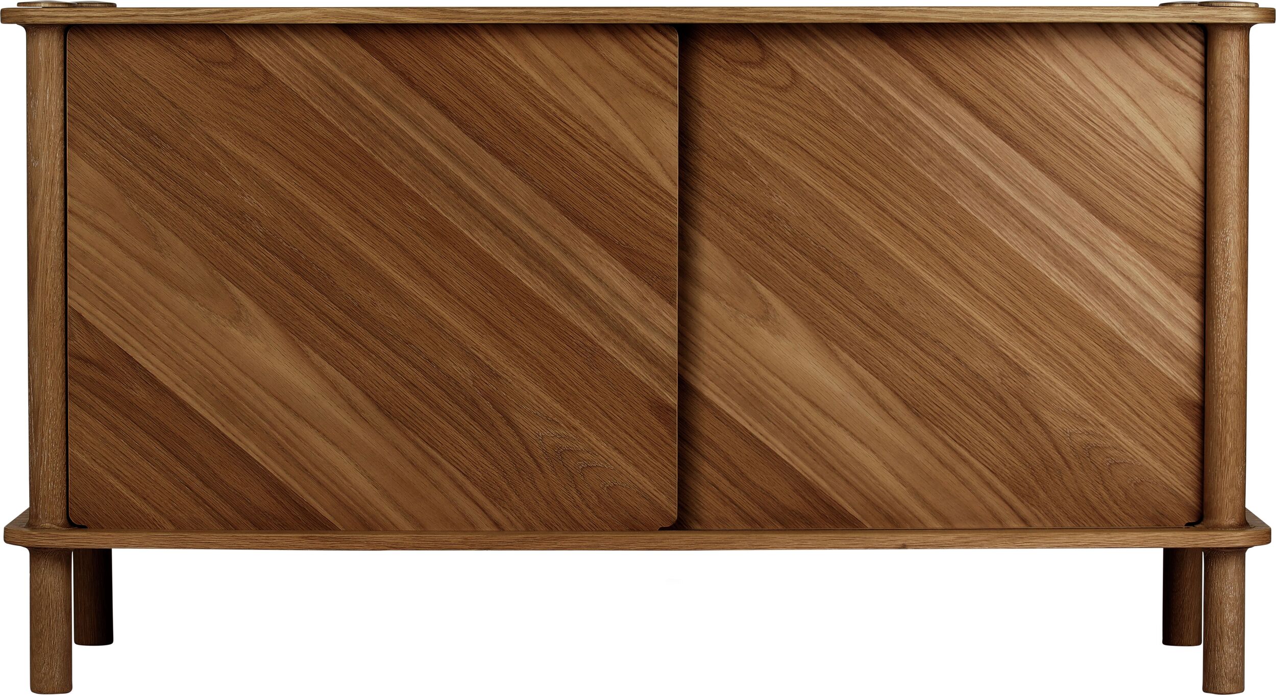 Komoda Italic 135 cm ciemny dąb