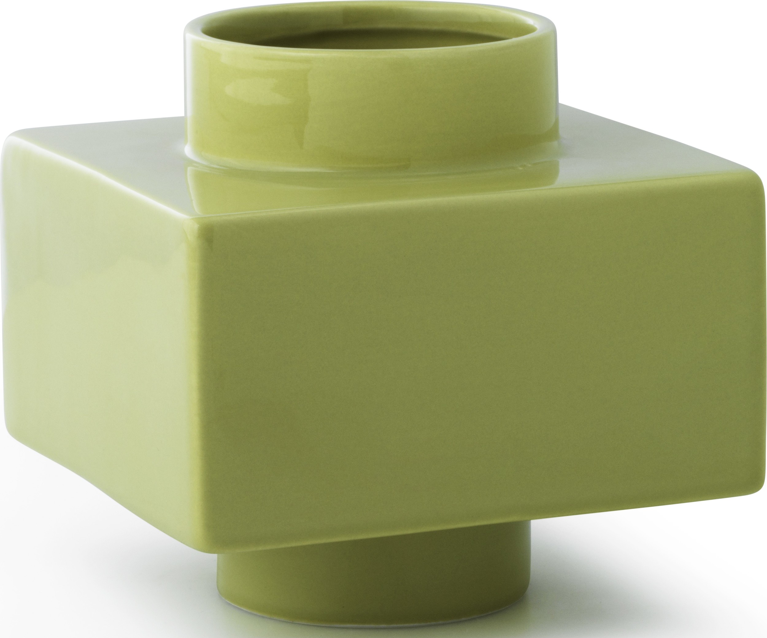 Element środkowy wazonu modułowego Deko Object S4 szałwiowy