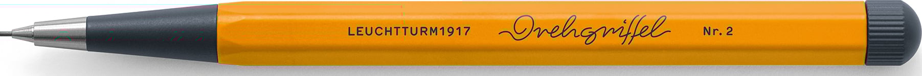 Ołówek automatyczny Drehgriffel Nr. 2 0,7 mm pomarańczowy