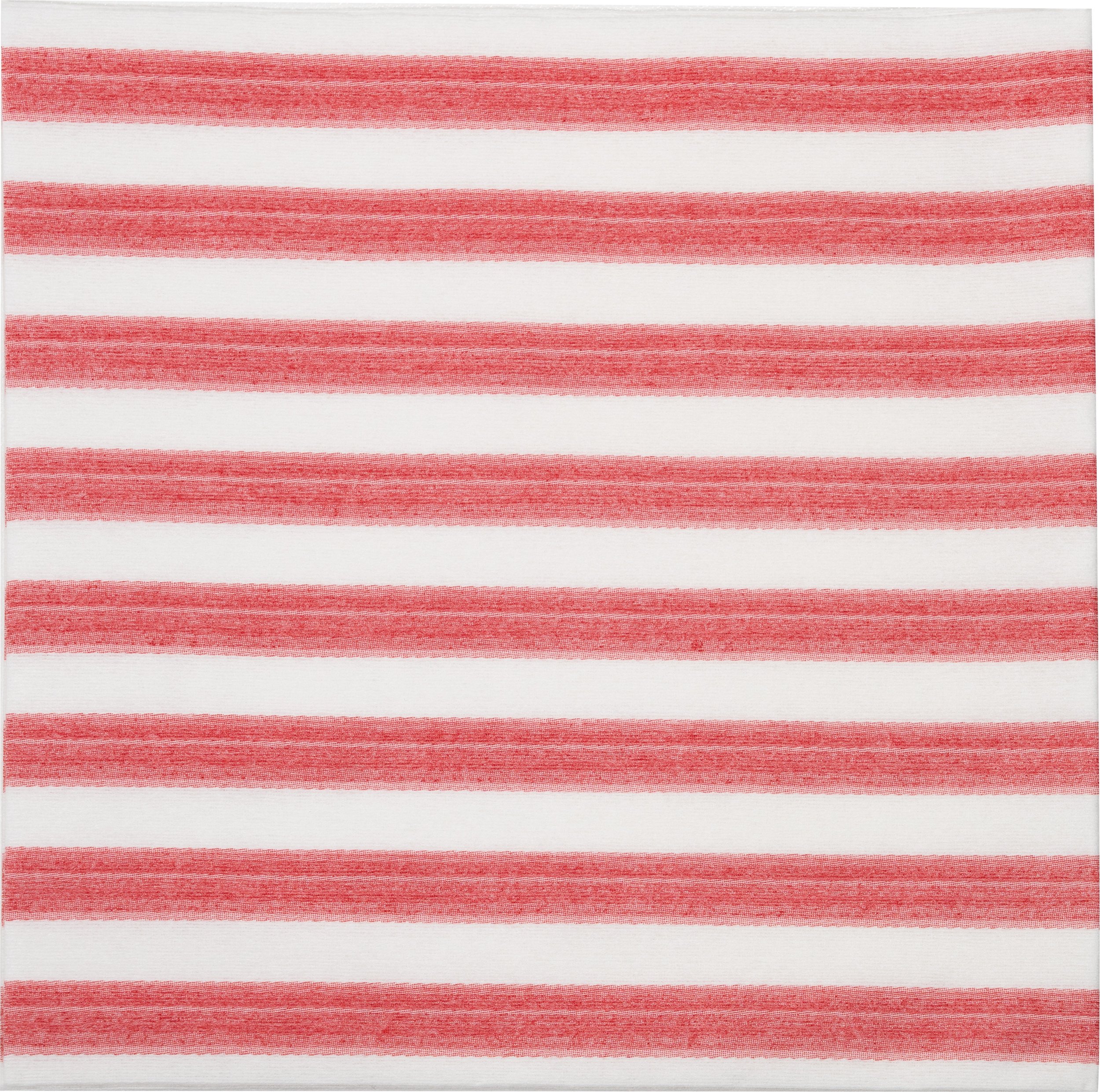 Serwetki papierowe Righe w paski 40 x 40 cm czerwone 12 szt.