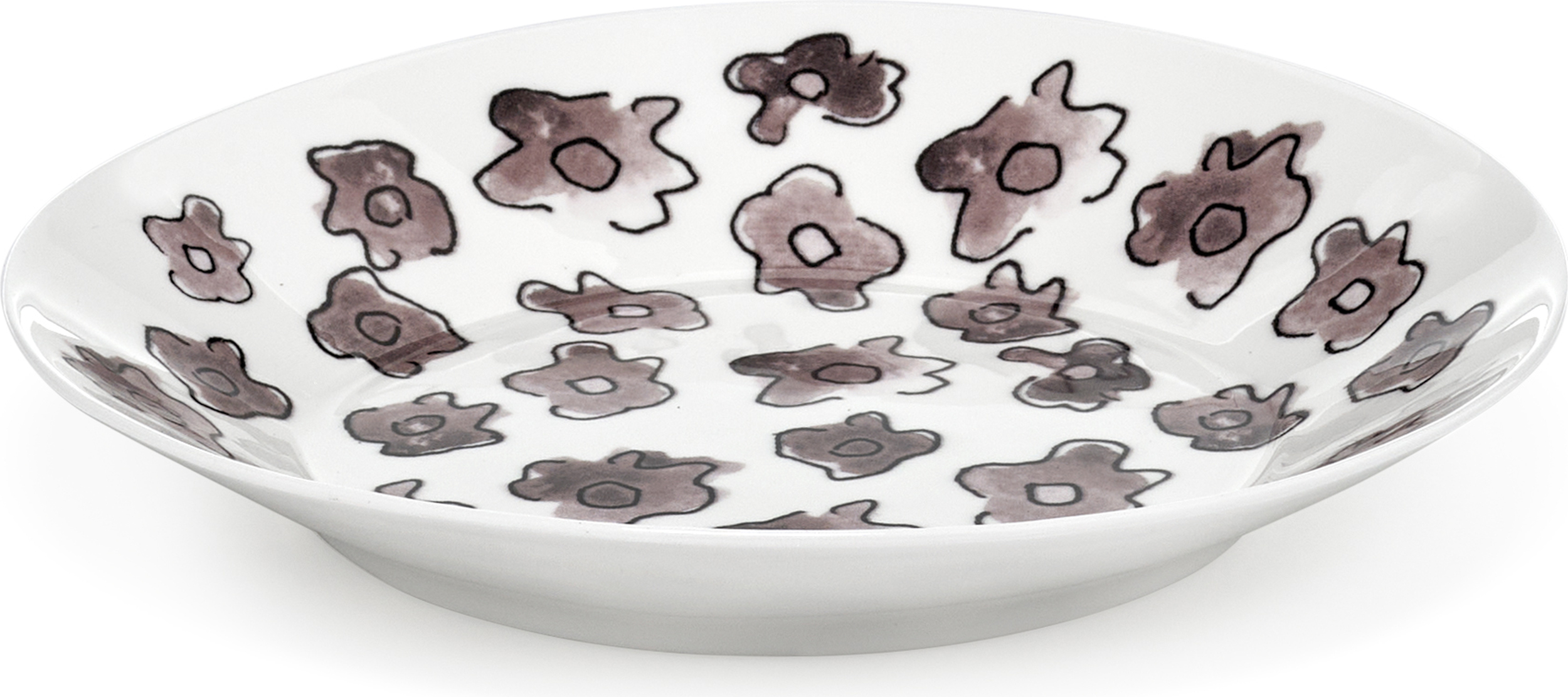 Talerzyk na przekąski Midnight Flowers Dark Viola 10 cm