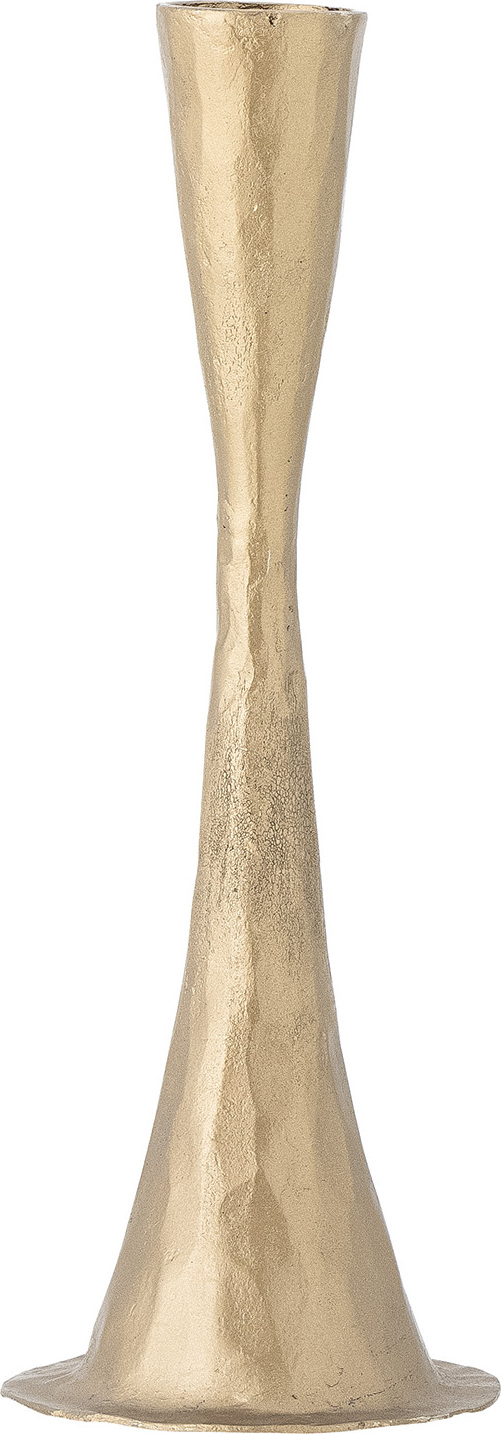 Świecznik na klasyczną świecę Jacoba 20,5 cm mosiądz metalowy