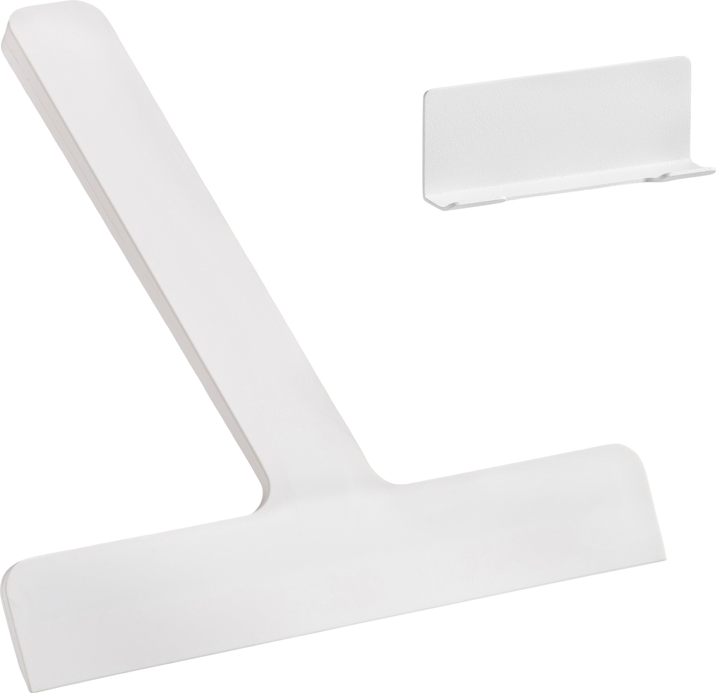 Ściągaczka łazienkowa Ume biała z uchwytem