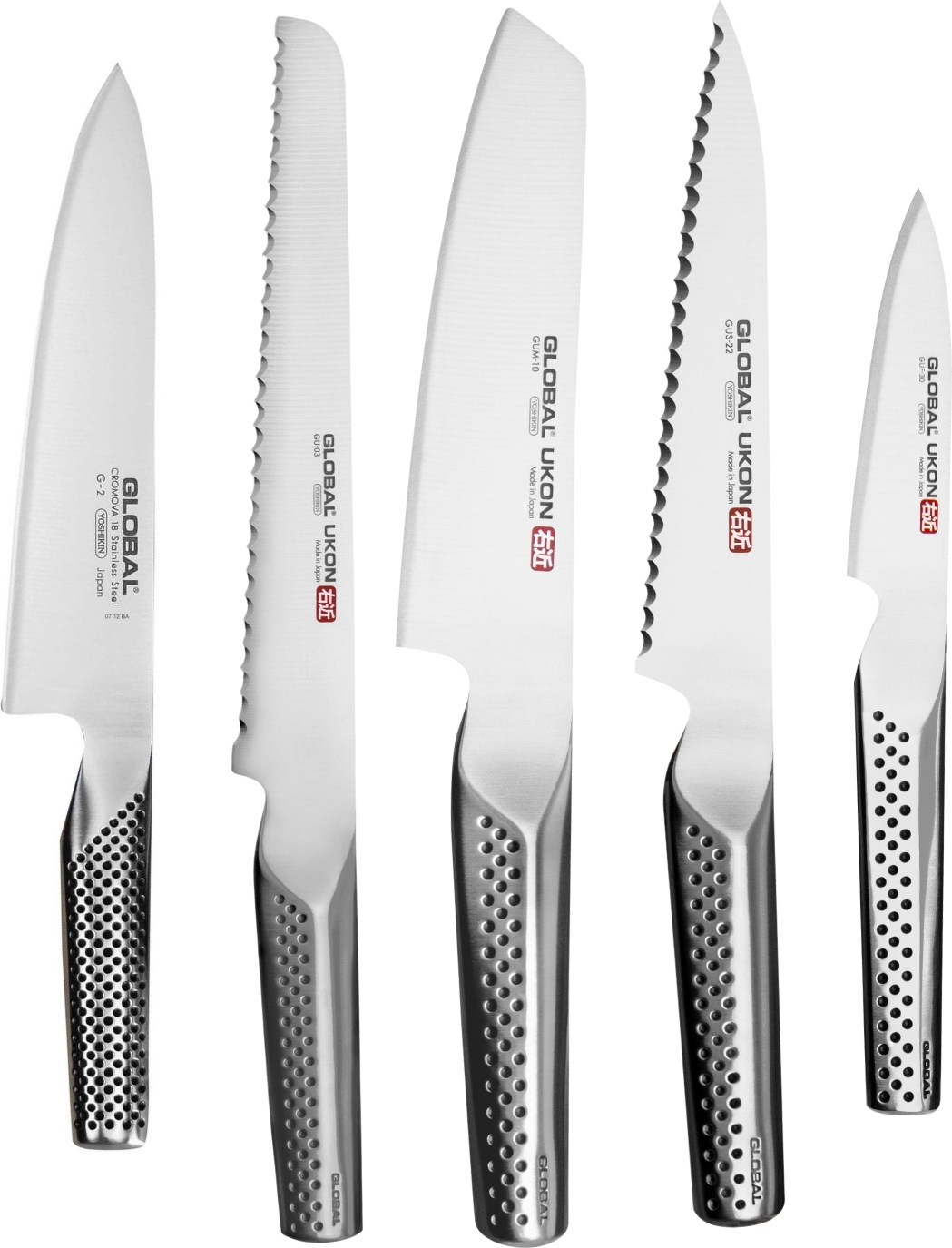 Zestaw noży Global Ukon 5 szt.