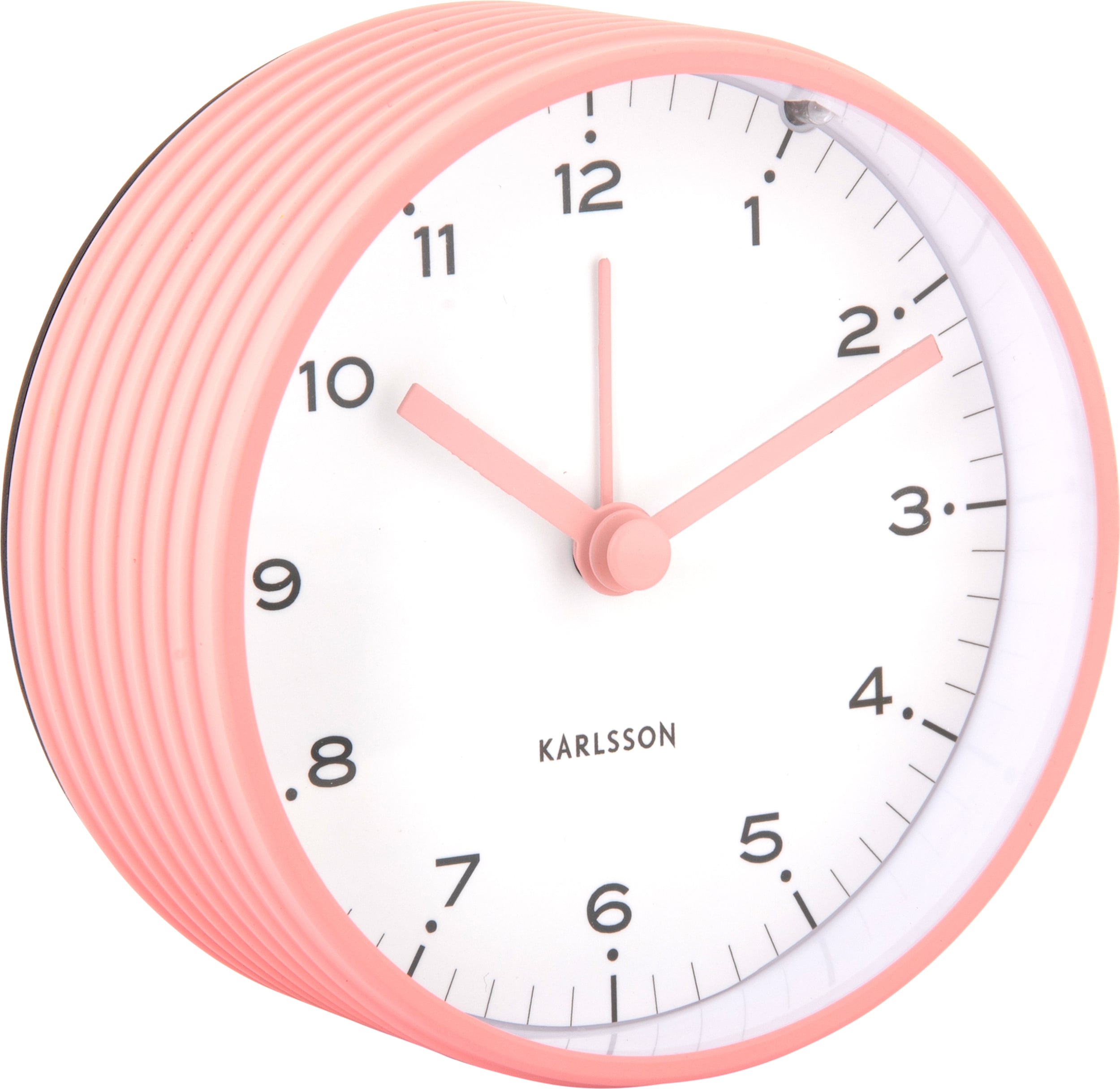 Budzik Circus Rings pastelowy róż