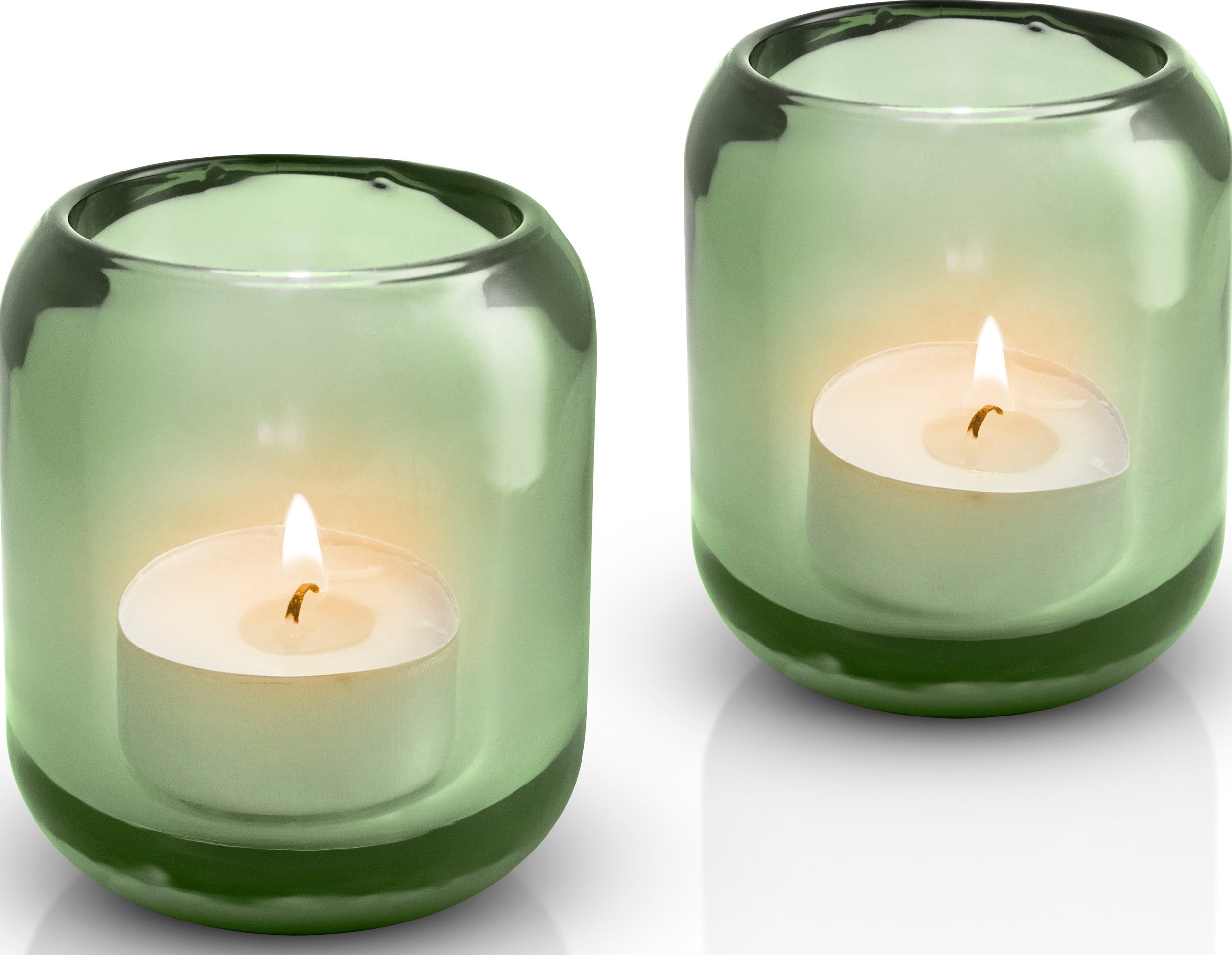 Świeczniki na tealighty Acorn zieleń leśna 2 szt.