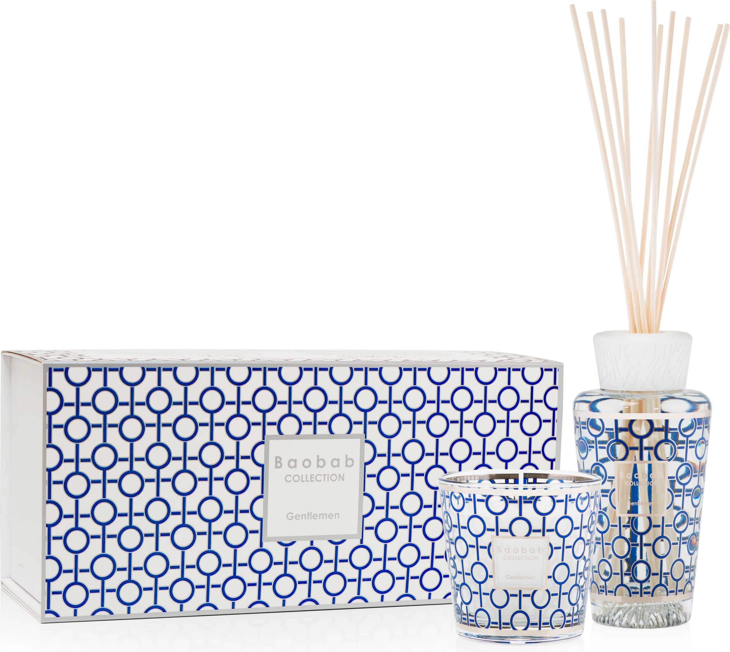 Świeca i dyfuzor zapachowy My First Baobab Gift Gentlemen 2 el.