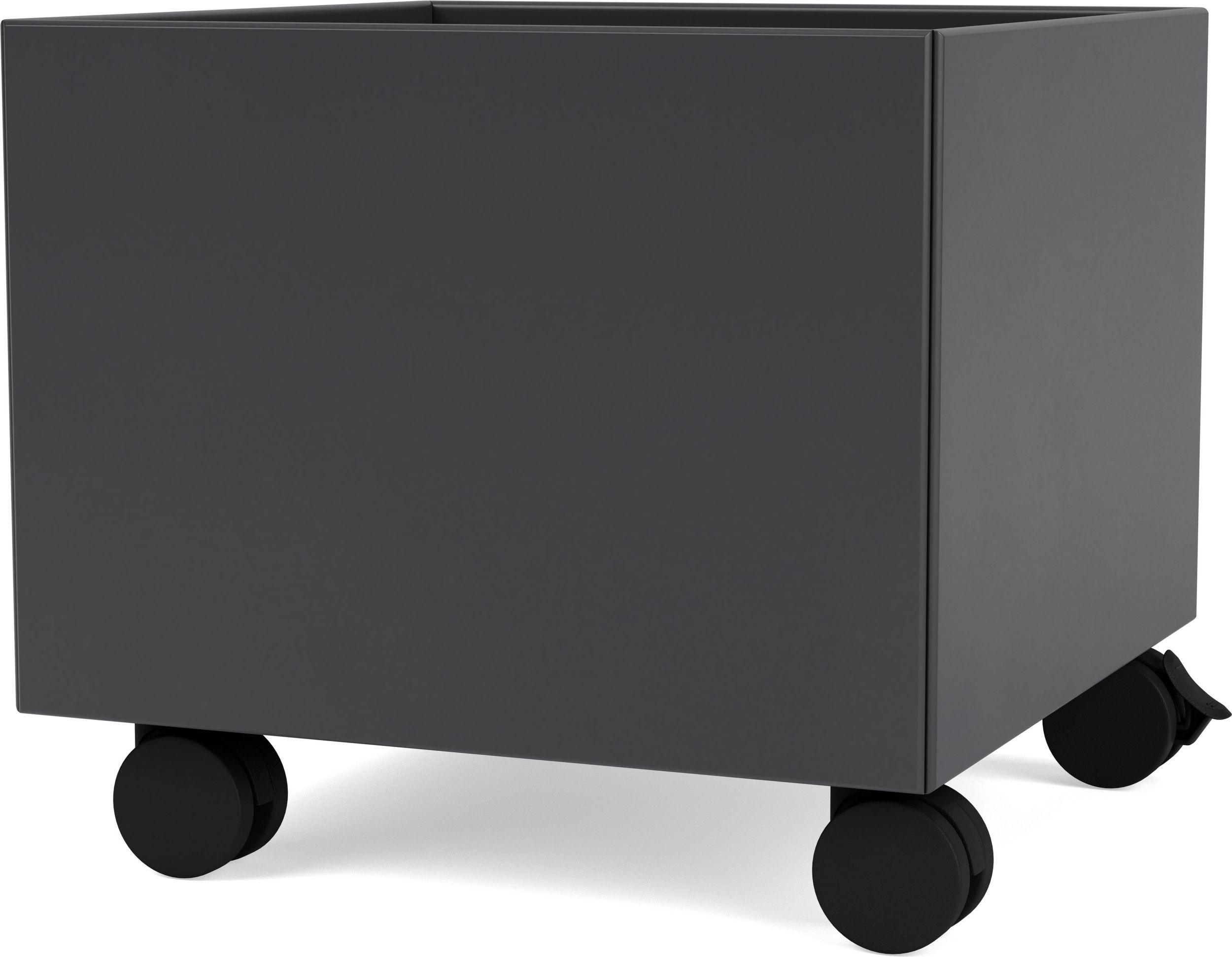 Pudełko do przechowywania Montana Mini antracytowe na kółkach