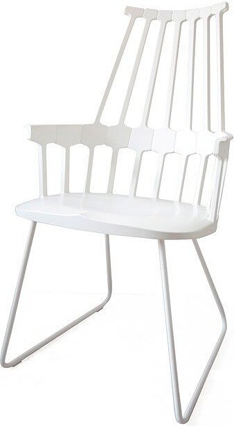 Krzesło Comback sanki białe