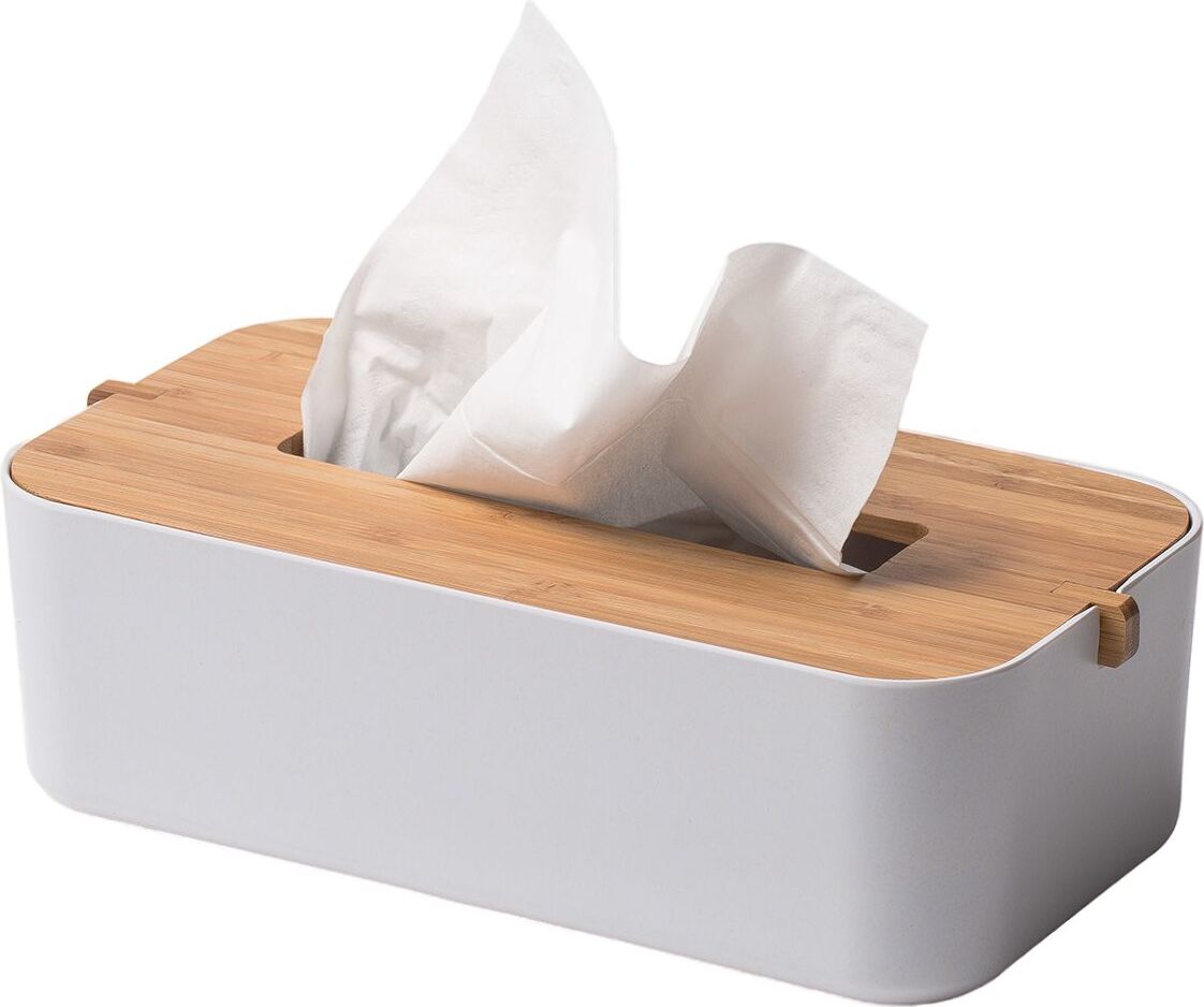 Pojemnik na chusteczki Zen kremowo-biały