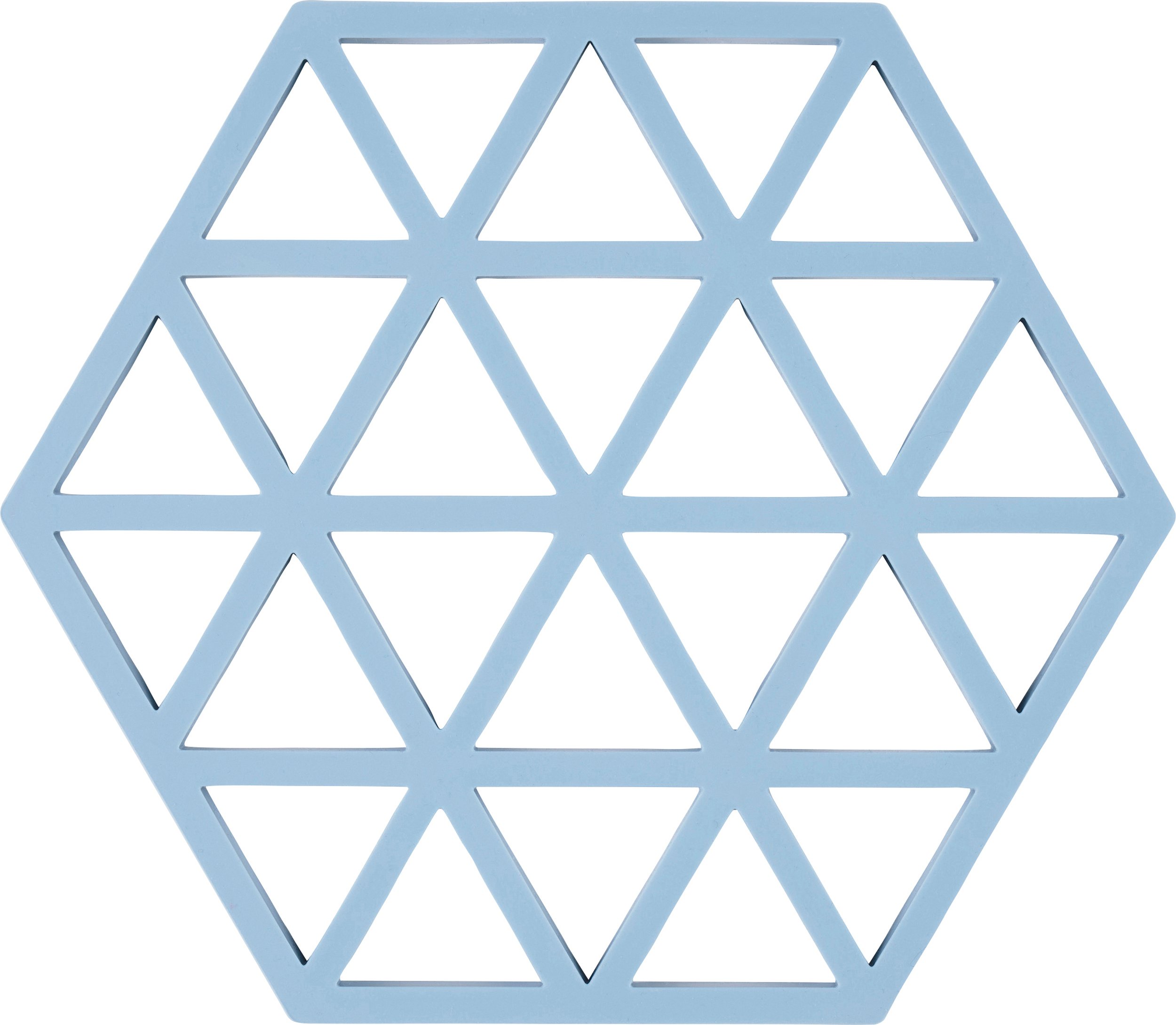 Podstawka pod gorące naczynia Triangles błękitna