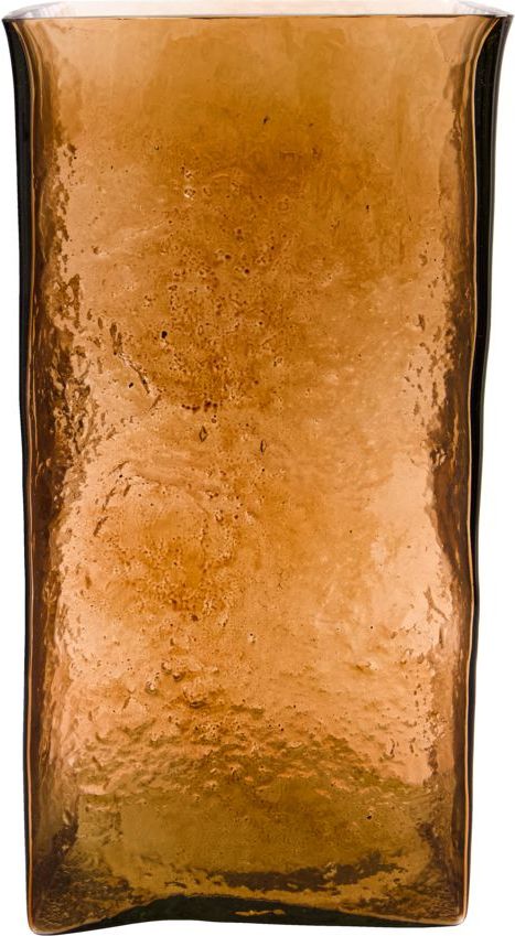 Wazon Square 30 cm bursztynowy