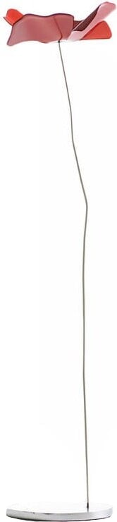 Dekoracja Papavero Delicato kwiat S czerwony