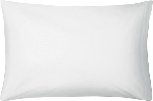 Poszewki na poduszki Molton 60 x 70 cm białe z suwakami 2 szt.